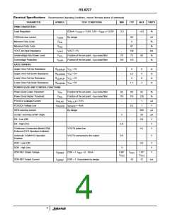 浏览型号ISL6227CA-T的Datasheet PDF文件第4页