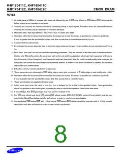 浏览型号K4F160411C-B的Datasheet PDF文件第8页
