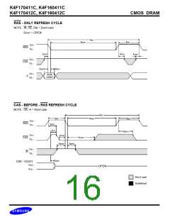 浏览型号K4F170411C的Datasheet PDF文件第16页