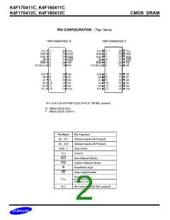 浏览型号K4F170411C的Datasheet PDF文件第2页