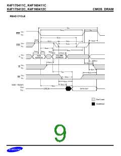 浏览型号K4F170411C的Datasheet PDF文件第9页