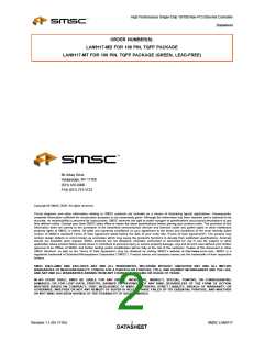 浏览型号LAN9117-MT的Datasheet PDF文件第2页
