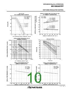 浏览型号M51995AP的Datasheet PDF文件第10页