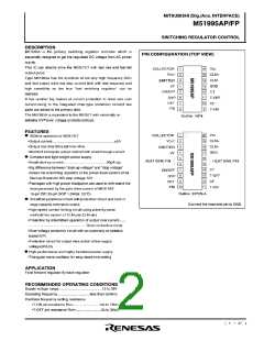 浏览型号M51995AFP的Datasheet PDF文件第2页