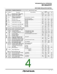 浏览型号M51995AFP的Datasheet PDF文件第4页