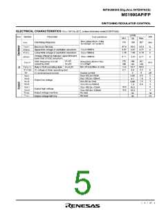 浏览型号M51995AFP的Datasheet PDF文件第5页