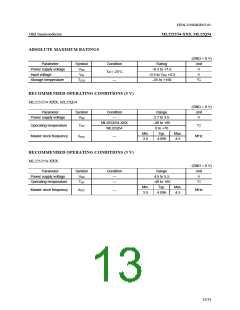 浏览型号ML22Q54GA-MC的Datasheet PDF文件第13页