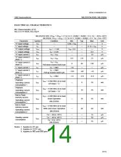 浏览型号ML22Q54GA-MC的Datasheet PDF文件第14页