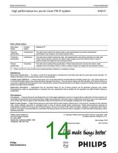 浏览型号NE615的Datasheet PDF文件第14页