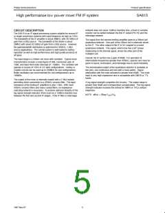 浏览型号NE615的Datasheet PDF文件第5页