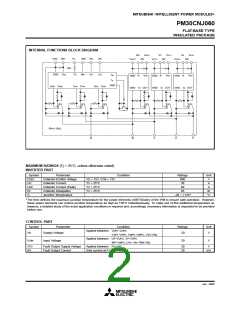 浏览型号PM30CNJ060的Datasheet PDF文件第2页