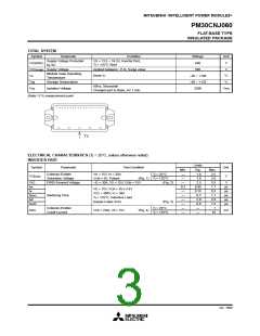 浏览型号PM30CNJ060的Datasheet PDF文件第3页