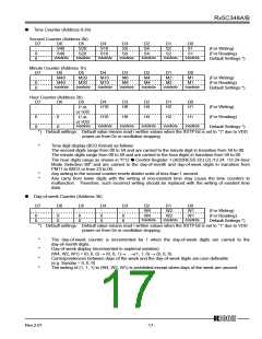 浏览型号RX5C348A的Datasheet PDF文件第17页