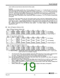 浏览型号RX5C348A的Datasheet PDF文件第19页