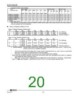 浏览型号RX5C348A的Datasheet PDF文件第20页