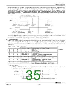 浏览型号RX5C348A的Datasheet PDF文件第35页