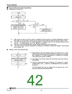 浏览型号RX5C348A的Datasheet PDF文件第42页
