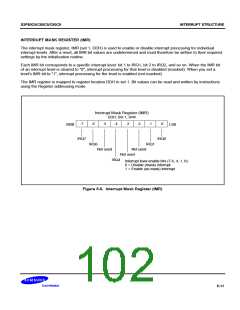 浏览型号S3C80C5的Datasheet PDF文件第102页