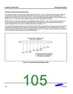浏览型号S3C80C5的Datasheet PDF文件第105页