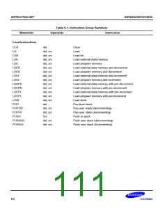 浏览型号S3C80C5的Datasheet PDF文件第111页