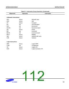 浏览型号S3C80C5的Datasheet PDF文件第112页