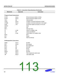 浏览型号S3C80C5的Datasheet PDF文件第113页