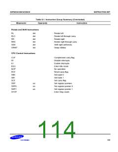 浏览型号S3C80C5的Datasheet PDF文件第114页