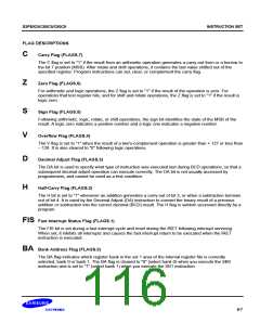 浏览型号S3C80C5的Datasheet PDF文件第116页