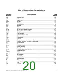 浏览型号S3C80C5的Datasheet PDF文件第20页