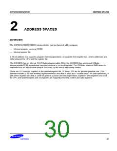 浏览型号S3C80C5的Datasheet PDF文件第30页