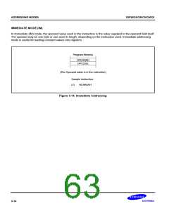 浏览型号S3C80C5的Datasheet PDF文件第63页