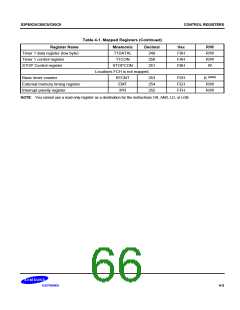 浏览型号S3C80C5的Datasheet PDF文件第66页