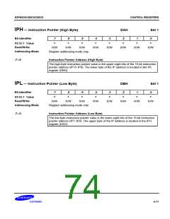 浏览型号S3C80C5的Datasheet PDF文件第74页