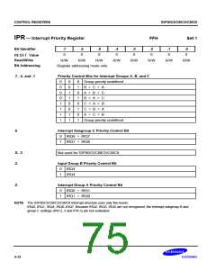 浏览型号S3C80C5的Datasheet PDF文件第75页