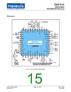 浏览型号TH7111的Datasheet PDF文件第15页