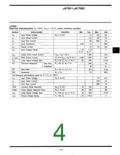 浏览型号UA759的Datasheet PDF文件第4页