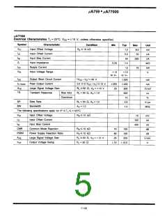 浏览型号UA759的Datasheet PDF文件第5页