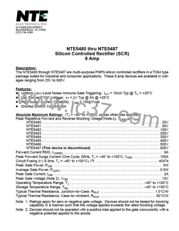 NTE5485图片预览