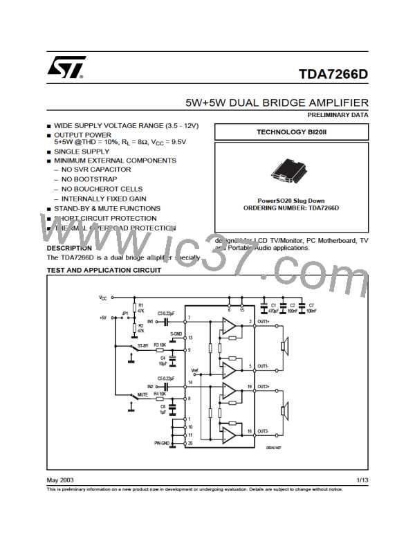 TDA7266D图片预览