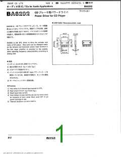 浏览型号BA6292的Datasheet PDF文件第1页
