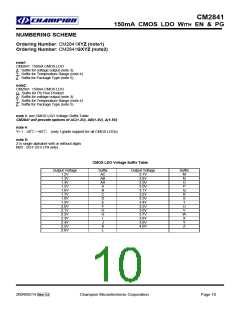 浏览型号CM2841GACIM25的Datasheet PDF文件第10页