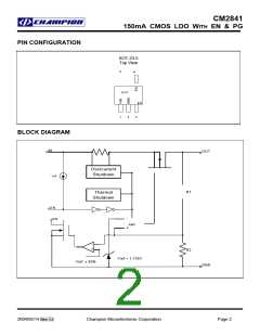 浏览型号CM2841GACIM25的Datasheet PDF文件第2页