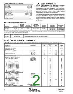 浏览型号DAC2902-EVM的Datasheet PDF文件第2页