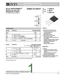 浏览型号DSEE55-24N1F的Datasheet PDF文件第1页