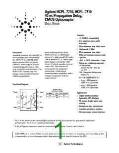 浏览型号HCPL-0710-XXXE的Datasheet PDF文件第1页