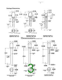 浏览型号HLMP-K640的Datasheet PDF文件第3页
