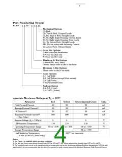浏览型号HLMP-K640的Datasheet PDF文件第4页