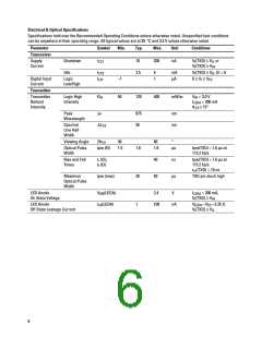 浏览型号HSDL-3612的Datasheet PDF文件第6页