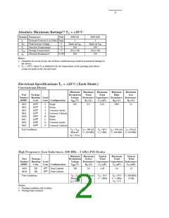 浏览型号HSMP-3812的Datasheet PDF文件第2页