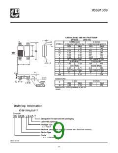 浏览型号ICS91309MLF-T的Datasheet PDF文件第9页